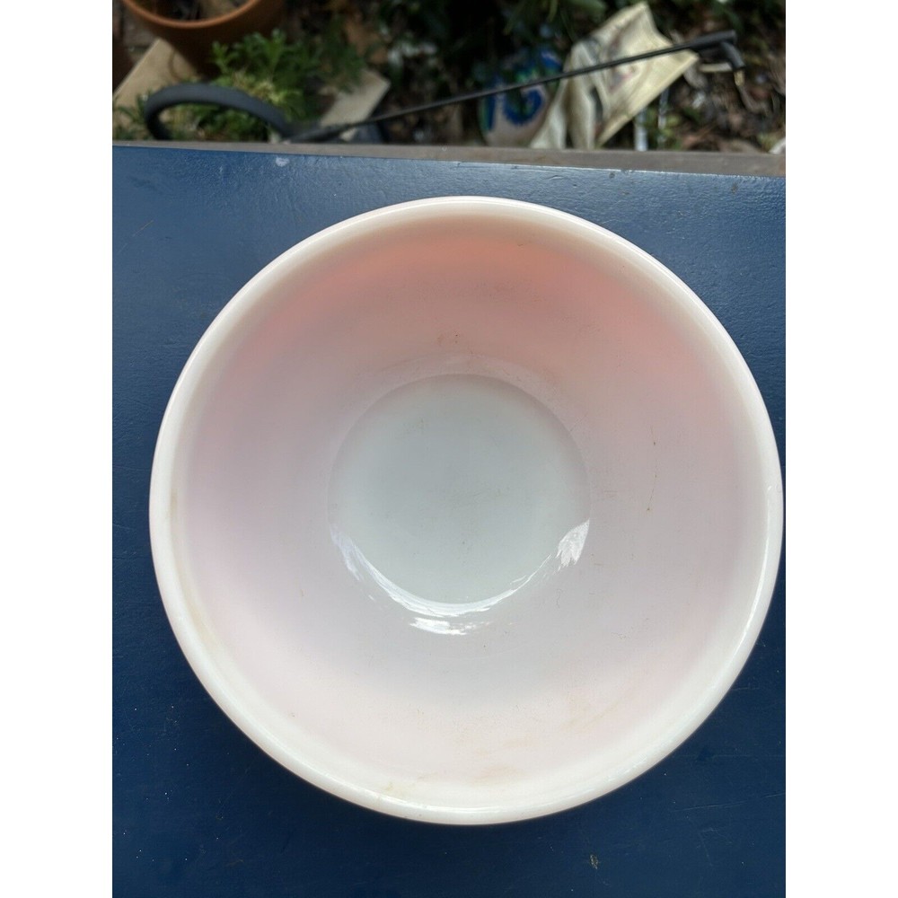 Pyrex Primary Orange 402 Mixing Nesting Bowl 1 1/2 Quart Qt With Condition - Picture 8 of 8